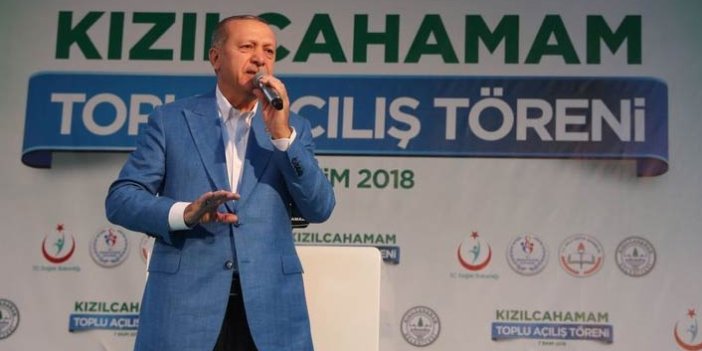 Cumhurbaşkanı Erdoğan: "Sandıktan çıkarlarsa Kayyum atarız"