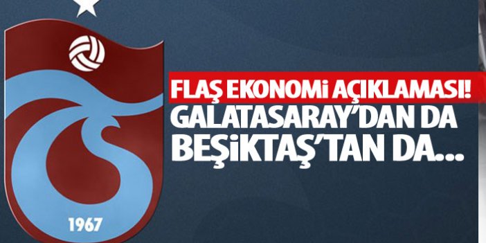 Ağaoğlu'ndan ekonomi açıklaması "Galatasaray ve Beşiktaş'tan..."