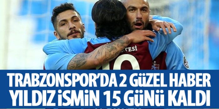 Trabzonspor'un yıldızının 15 günü kaldı