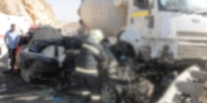Mardin'de kaza: 2 ölü 17 yaralı