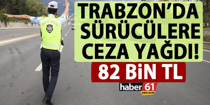 Trabzon’da sürücülere Güvenlik denetimi. 14 Ekim 2018