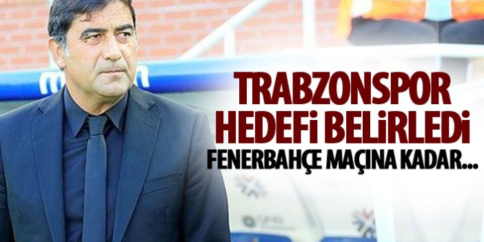 Trabzonspor'da hedef belirlendi