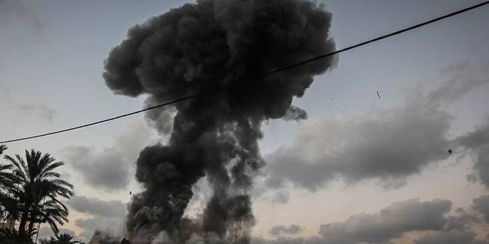 İsrail'den Gazze'ye hava saldırısı! İsrail ordusu sosyal medyadan duyurdu