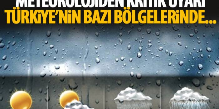 Meteoroloji'den kritik uyarı! Trabzon hava durumu. 17 Ekim 2018