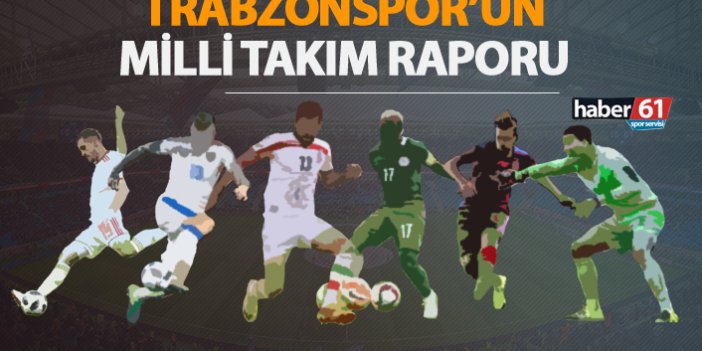 Trabzonspor'un millileri neler yaptı?