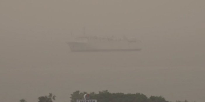 Suriye üzerinden gelen toz bulutu Mersin'e ulaştı
