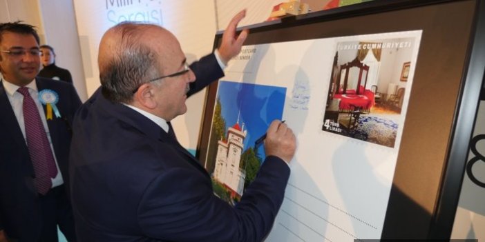 Trabzon Milli Pul Sergisi ziyarete açıldı
