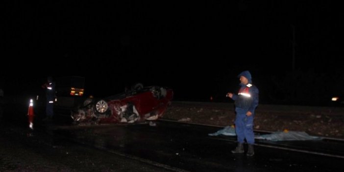 Kayseri’de otomobil takla attı: 4 ölü