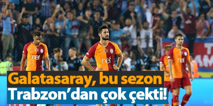 Galatasaray bu sezon Trabzon'dan çok çekti