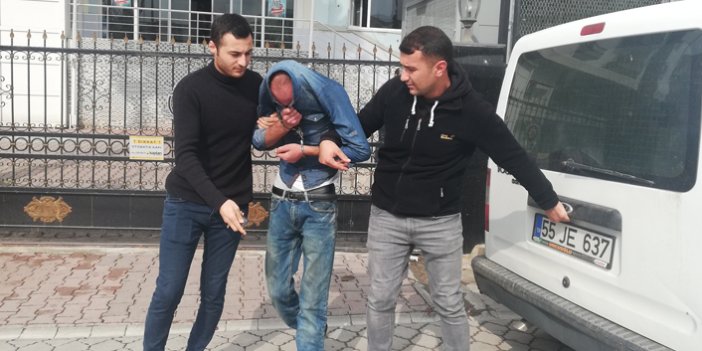 Akü hırsızları Samsun'da tutuklandı