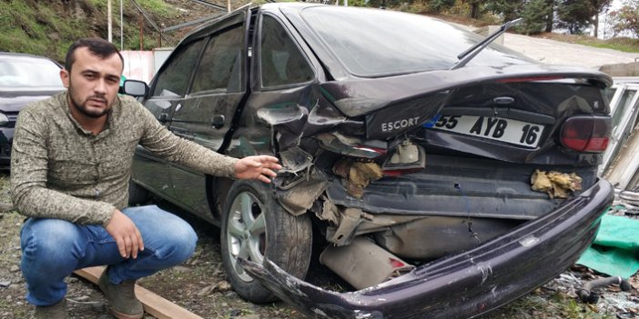 Samsun'da kazaya sebep olan araç sürücüsü hala bulunamadı