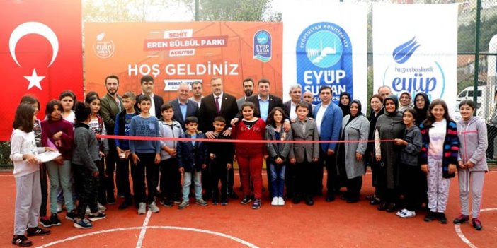 Şehit Eren Bülbül Parkı açıldı