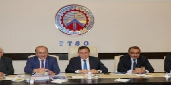 Başkan Gümrükçüoğlu TTSO toplantısına katıldı