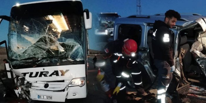 Sivas'ta feci kaza: 2 ölü 4 yaralı