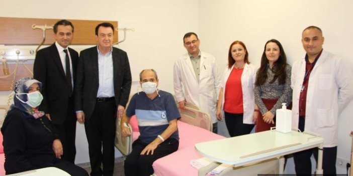 KTÜ Farabi Hastanesinde 8 yılda 27. karaciğer nakli