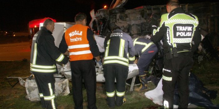  Fethiye'de feci kaza; 2 ölü, 1 yaralı 