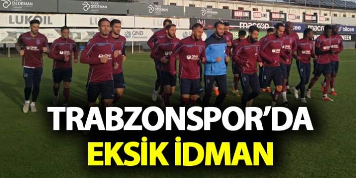 Trabzonspor Fenerbahçe maçı hazırlıklarını sürdürdü. 19 Kasım 2018