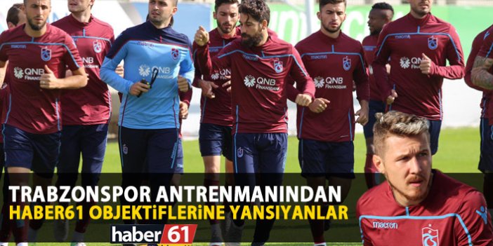 Trabzonspor idmanından kareler