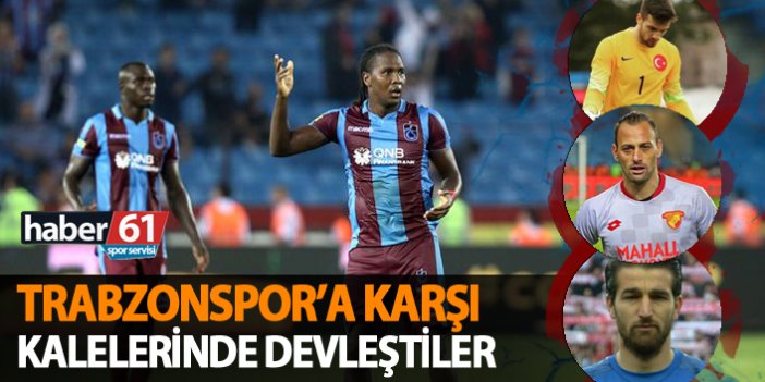 Trabzonspor'a karşı kalelerinde devleştiler!
