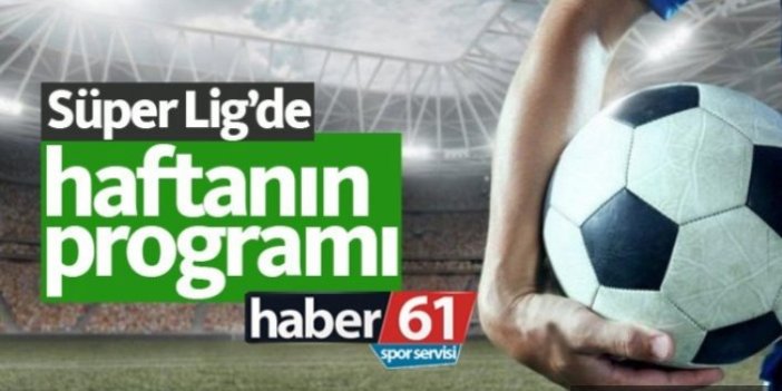 Spor Toto Süper Lig'de 12. haftanın programı ve Süper Lig puan durumu