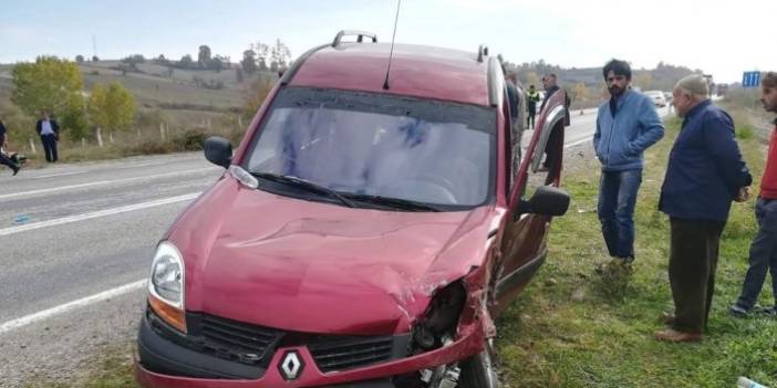 Samsun’un Vezirköprü ilçesinde trafik kazası: 6 yaralı 8 Kasım 2018