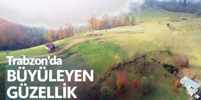 Trabzon'dan eşsiz manzara