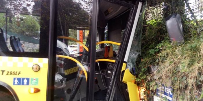 İETT otobüsü kaza yaptı: Çok sayıda yaralı