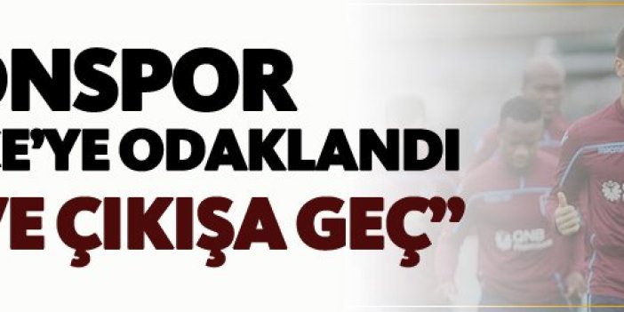 Trabzonspor Fener'e kilitlendi