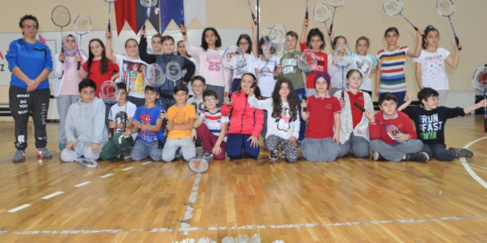 Trabzon'da badmintona hücum!