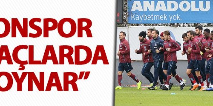 "Trabzonspor büyük maçlarda büyük oynar"