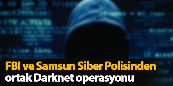 FBI ve Samsun Siber polisinden ortak Darknet operasyonu