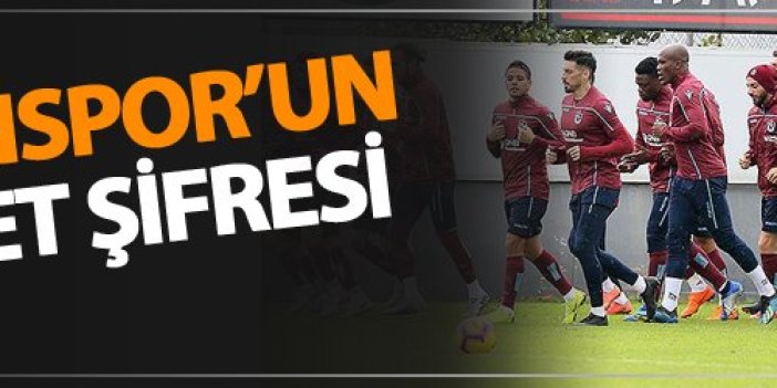 Trabzonspor'un galibiyet şifresi