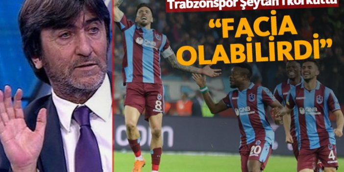 Trabzonspor Rıdvan Dilmen'i de korkuttu