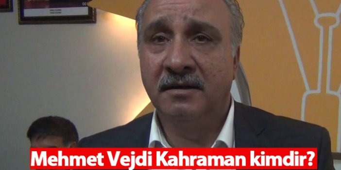 AK Parti Mardin Belediye Başkan adayı Mehmet Vejdi Kahraman kimdir?
