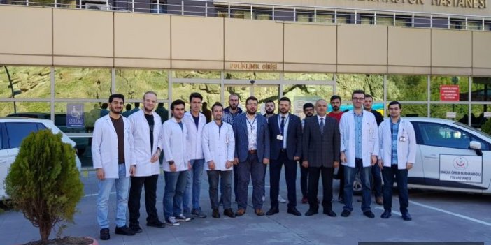Türkiye'nin sayılı hastanelerinden biri Maçka'da