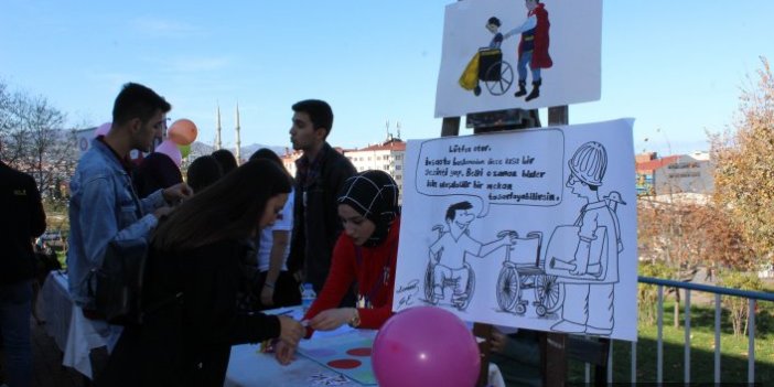 Trabzon Üniversitesi öğrencilerinden anlamlı mesaj: Sadece 3 Aralıkta değil...