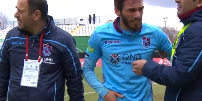 Trabzonspor'da Semih sakatlandı