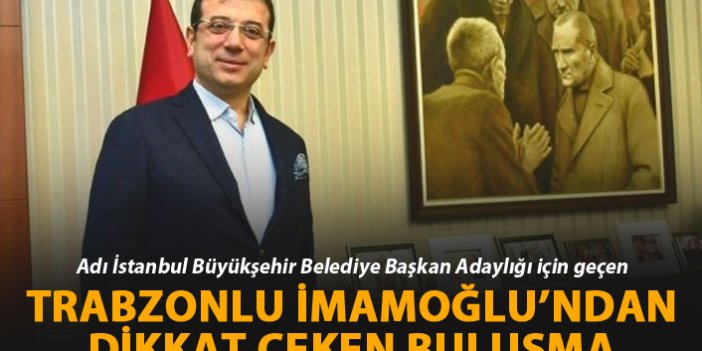 İmamoğlu İstanbul'da başkanlarla buluştu