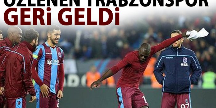 Özlenen Trabzonspor geri geldi!