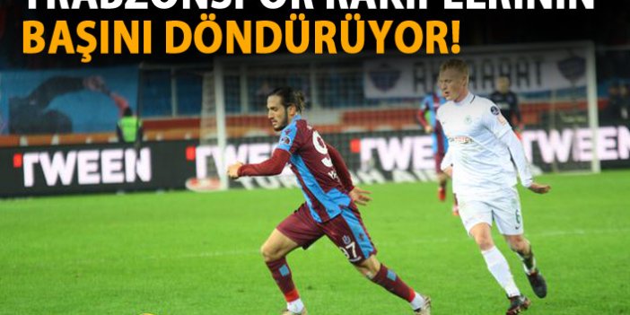 Trabzonspor rakiplerinin başını dödürüyor