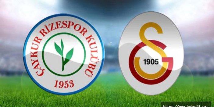 Galatasaray'dan Rizespor'a tepki