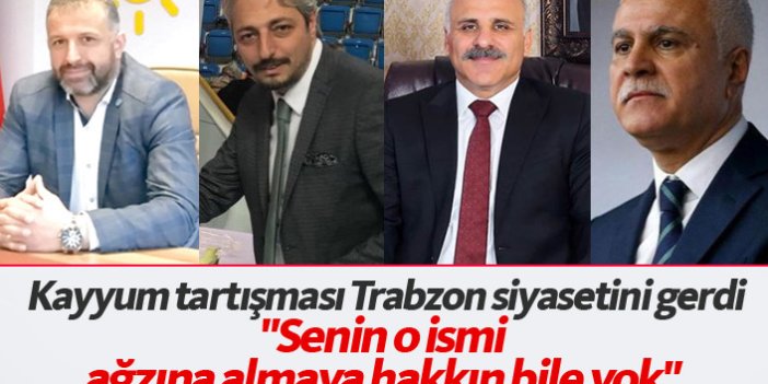 Kayyum tartışması Trabzon siyasetini gerdi