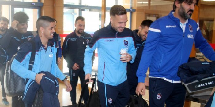 Trabzonspor İstanbul'a uçtu