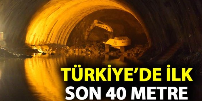 Türkiye'nin ilk Tünel Akvaryumu'nda son 40 metre