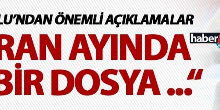 Ahmet Ağaoğlu: "Haziran Ayında temiz bir dosya..."