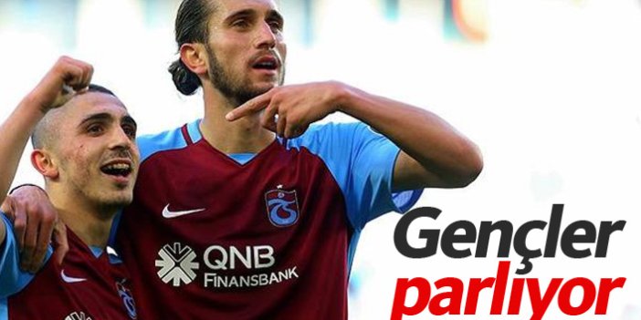 Trabzonspor'da gençler pırıl pırıl