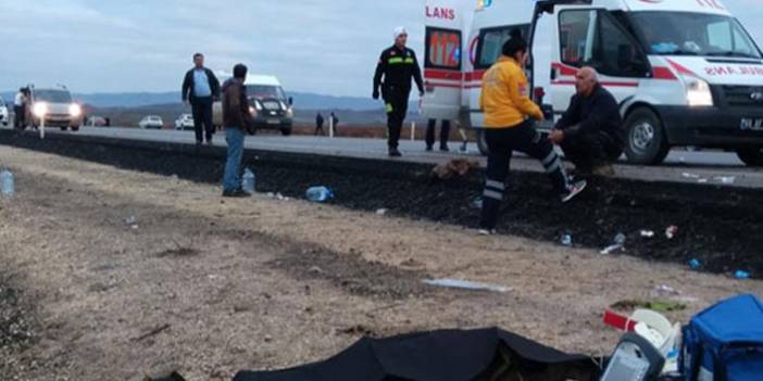 Yozgat'ta Yolcu otobüsü devrildi! 1 kişi öldü, 20 kişi yaralandı.