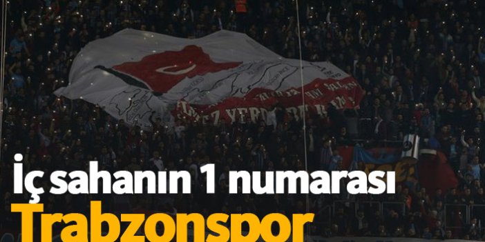 Trabzonspor iç sahanın bir numarası