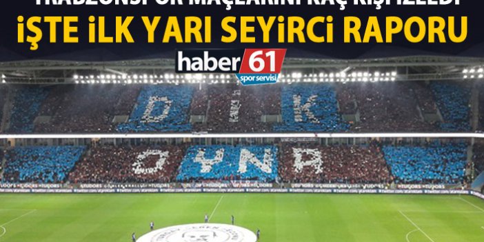 Trabzonspor maçlarını kaç kişi izledi? işte rakamlar!