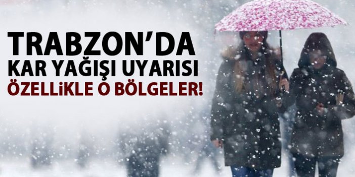 Trabzon'da hava durumu